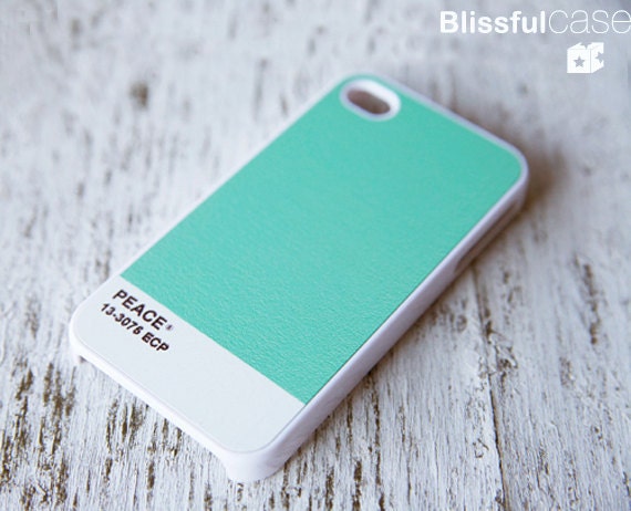 iphone 4 case - mint colortone case