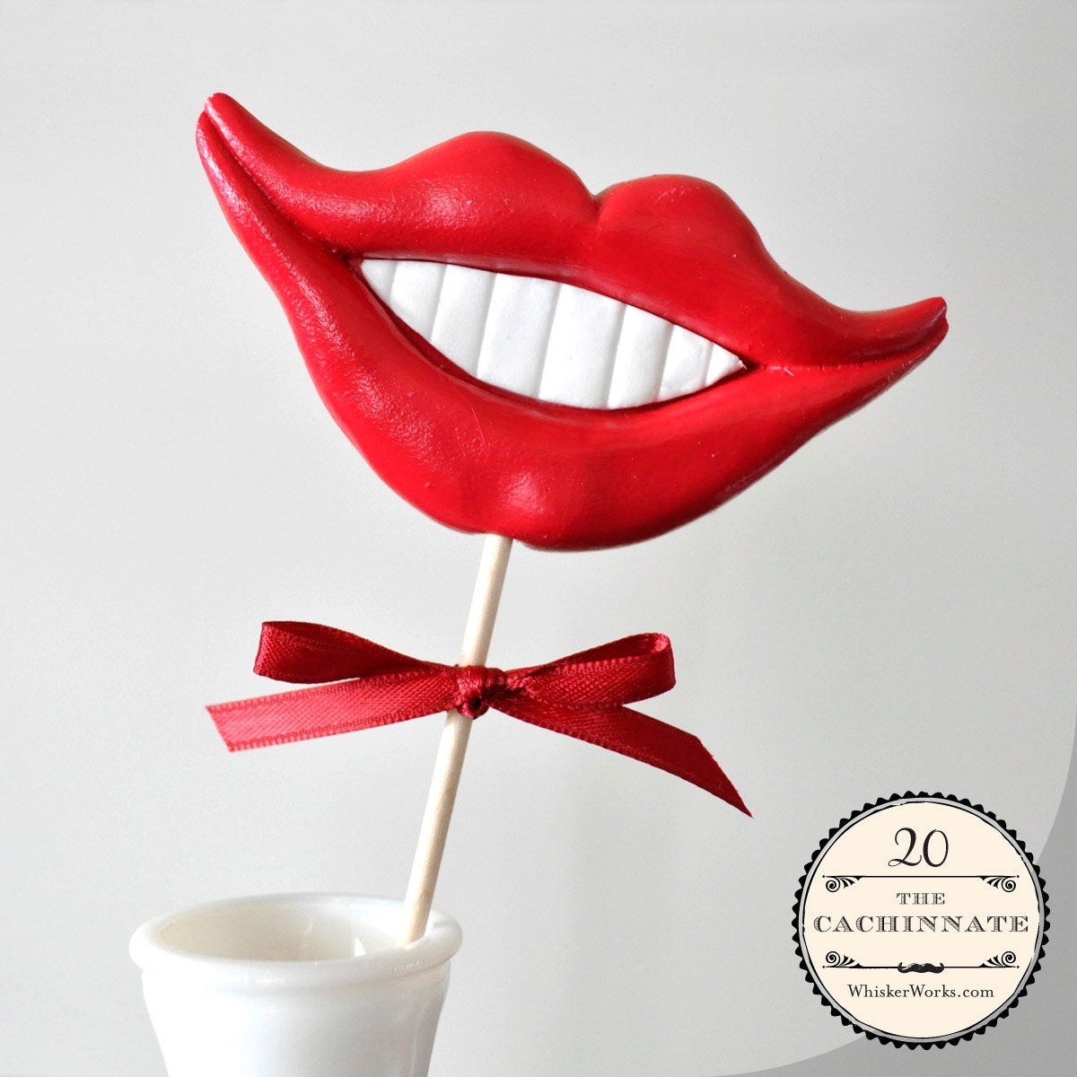 Photo Booth Prop - No. 20 - The Cachinnate - Red Il_170x135