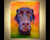 Dog Portrait - your pet, my crazy RISK FREE portrait offer