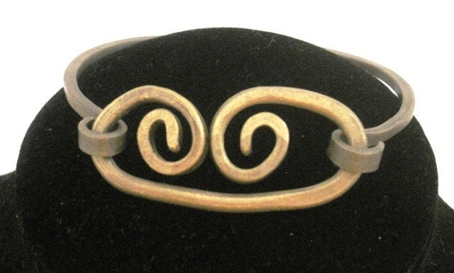 Two Spiral Bracelet