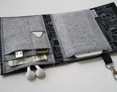 Nerd Herder gadget wallet in Circuit Board for iPod, Android, iPhone, camera, earbuds, SD cards, USB, extra batteries, guitar picks,