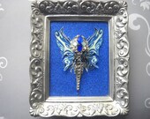 Mixed Media Wall Art - Glow in the Dark Seagull Skull - Eyes Spin