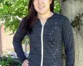 Dandelion Hoodie BLUE size SMALL - Reserved for Rebecca
