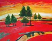 A day in Tuscani Painting 16X20