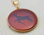 The Deer Locket - Vintage - Verabel and Fox