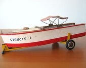 Vintage Structo Boat - Nautical