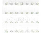 Personalized Weekly and Monthly Calendar Forms - Blank Printables for your Homemaking Journal in Colorful Pastels