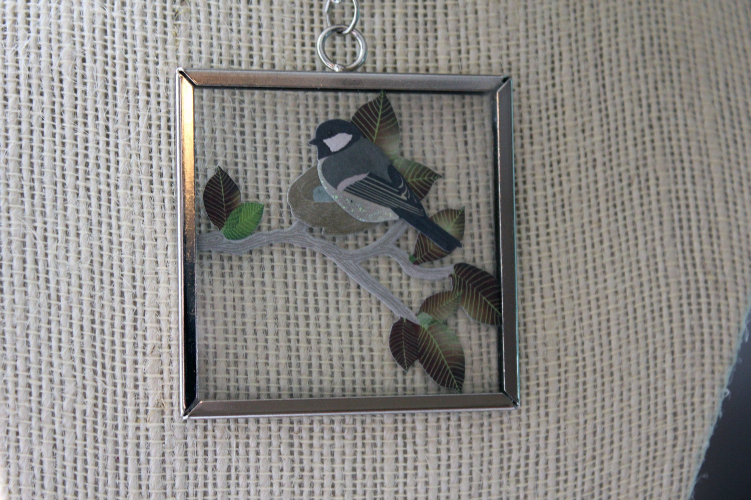 Little Finch Bird Necklace