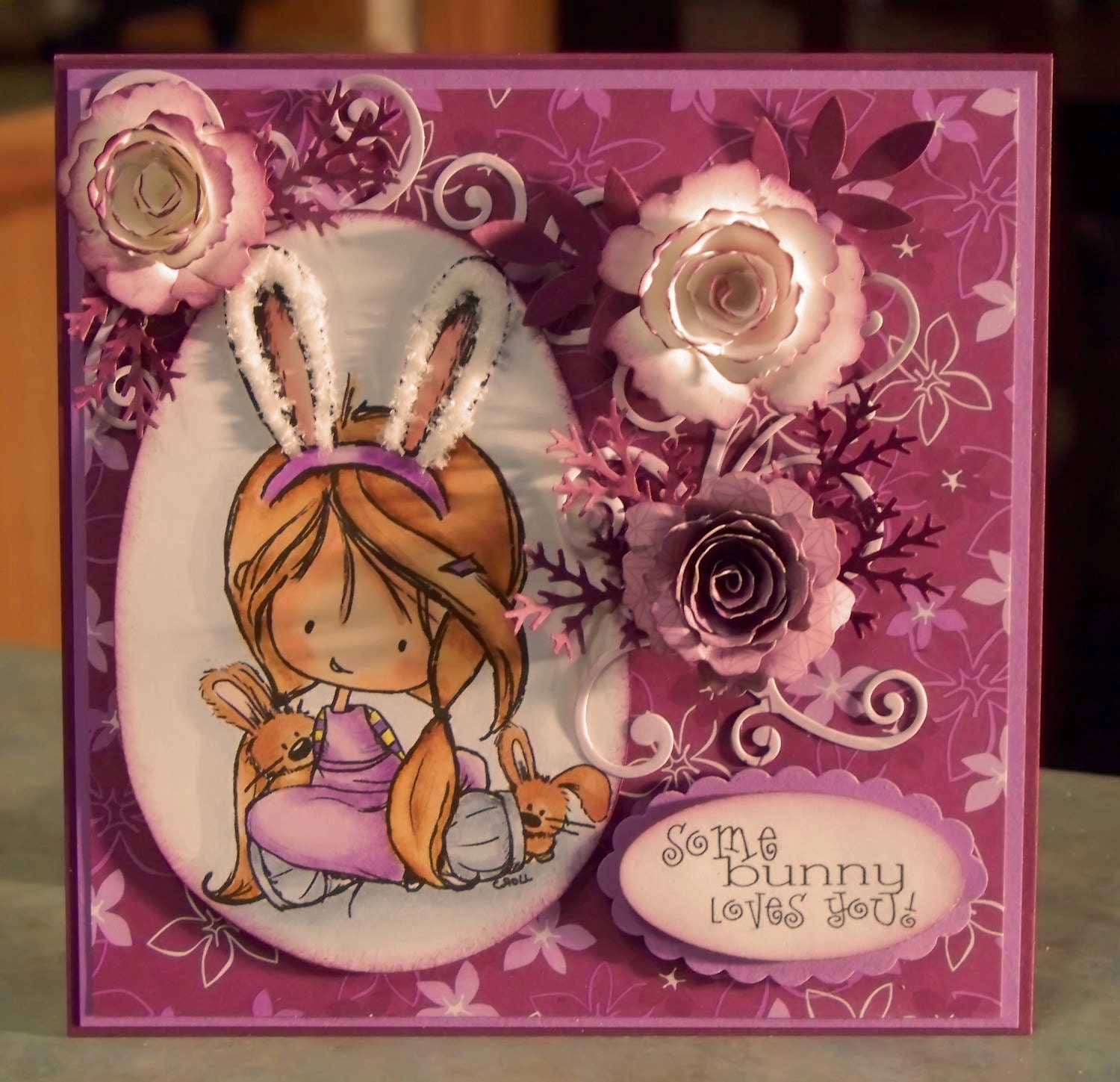 Easter Card, Somebunny Loves You