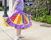 Twirl Skirt - Lots of Polka Dots - Sizes   3 4 5 6 7 8