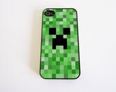 Minecraft inspired Creeper case for iPhone 4 and iPhone 4S