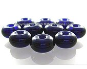 Glass Lampwork Beads sra Gold Purple SPACER SHOP