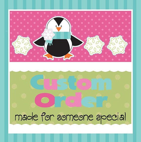 Custom order for April