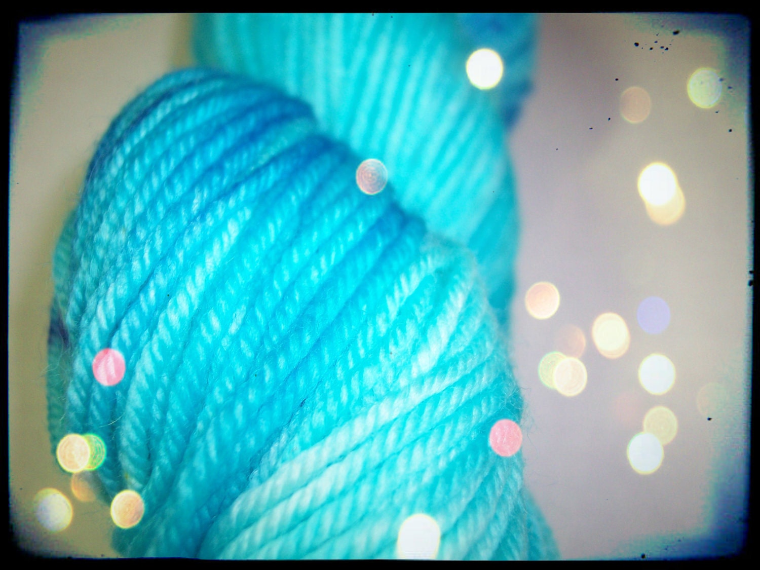 Through The Pale Door Hand Dyed Yarn 220 yards - Superwash Merino 3.5 oz