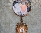 Sister Love-Vintage Locket Necklace
