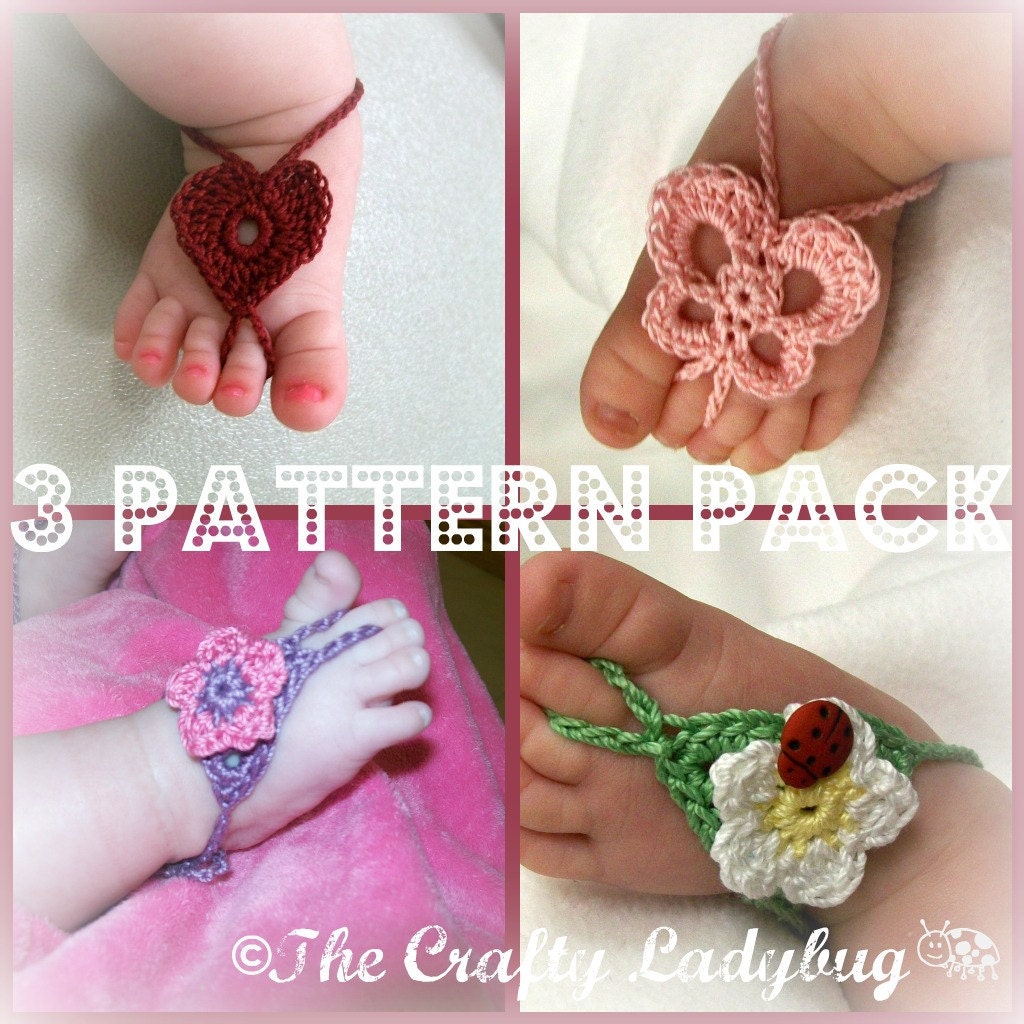 3 PATTERN PACK - you get heart, butterfly, and flower patterns