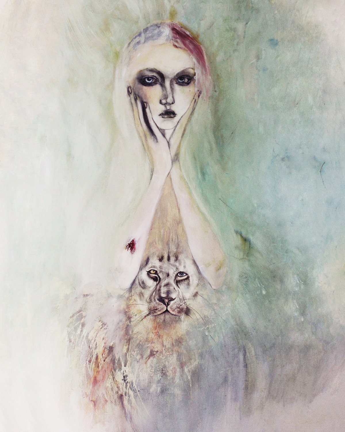 Zachary and Rose, An 8" x 10" Print By: Allison Harvard