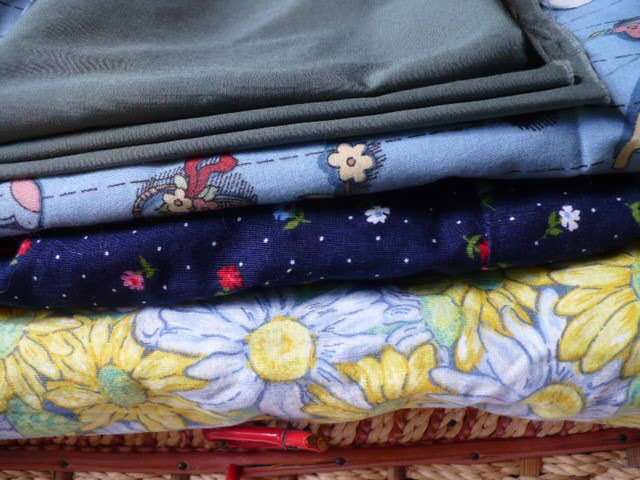 Cotton Fabric Fat Quarters, Yardage and Scraps Destash