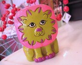 Trendz Vintage Ceramic Lion Planter 1960's
