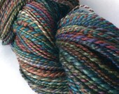 Shades of Earth - handspun yarn, DK weight