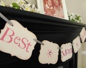 mother's day gift Best Mom Ever banner sign photoprop garland
