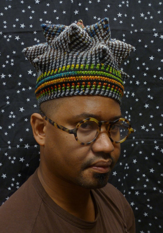 FUNKY-FLY Urban Bohemian Crochet Crown No. 1