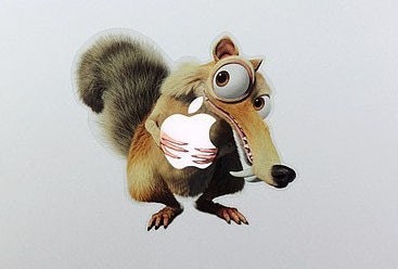 Ice Age Scrat - Mac Decal Macbook Stickers Macbook Decals Apple Decal for Macbook Pro / Macbook Air / iPad /  iPad2 / iPad3 / iPhone