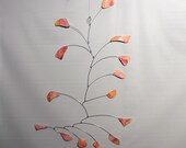 Abstract Style - Soft Pastels - Large Art Mobile - Hanging Sculpture - Calder Style