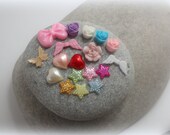 Upgrade accessory for Precious Prints pebble:  add a star, heart, rose, wings, butterfly, etc to your pebble