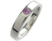 Purple Diamond Ring