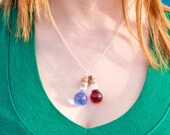 Health and Mana Potion Duo Necklace