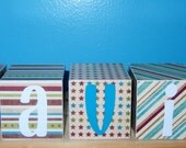 Personalized Wooden Blocks