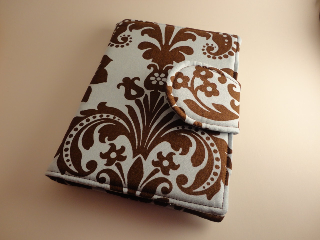 Kindle Cover, Light Blue Damask Kindle 4 Cover, Kindle Touch Cover, Kindle Cover, Nook Cover, Kobo Cover, Free First Class Shipping