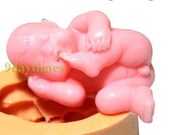 Lovely Baby Boy Cavity Flexible Silicone Silicon Mold Mould for Crafts, Jewelry, Soap,Candle  (resin, Utee, pmc, polymer clay)