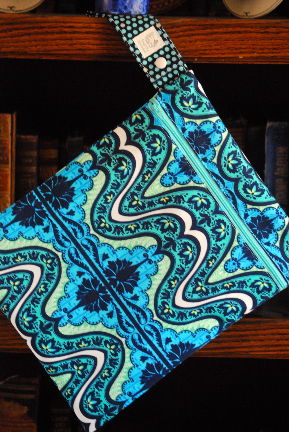 Large Wet Bag - for anything wet, stinky or sticky - Amy Butler Lark