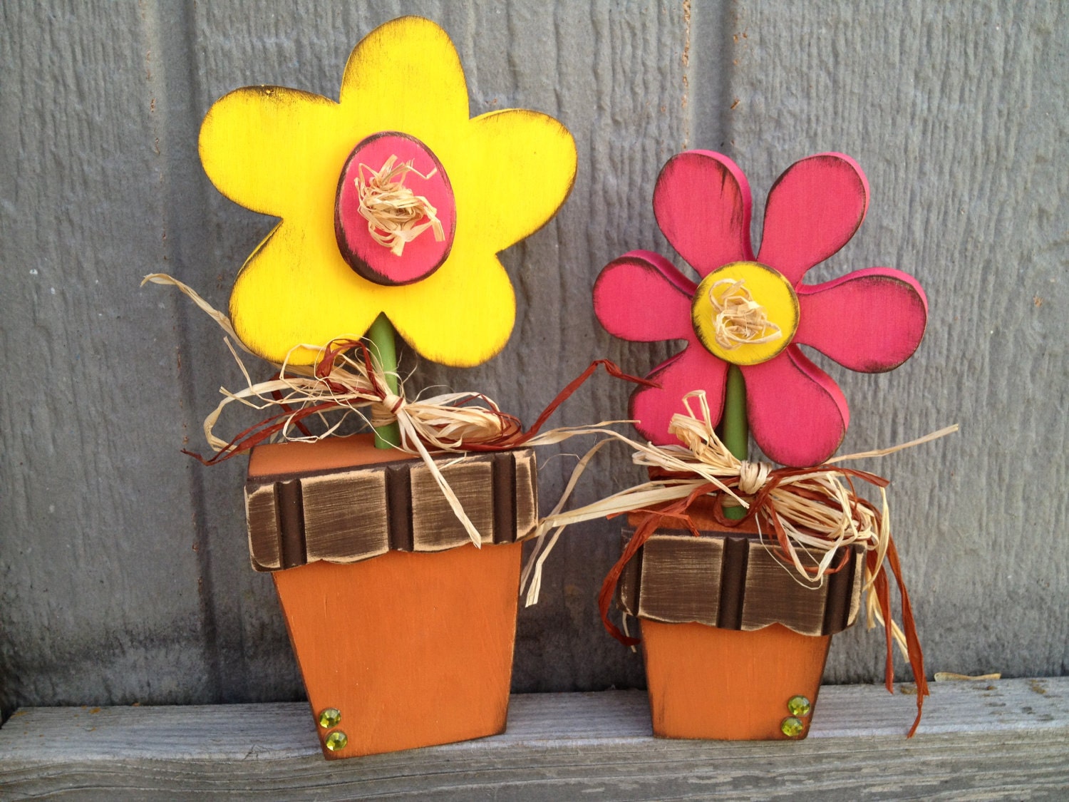 Summer Decor -- Potted Flowers