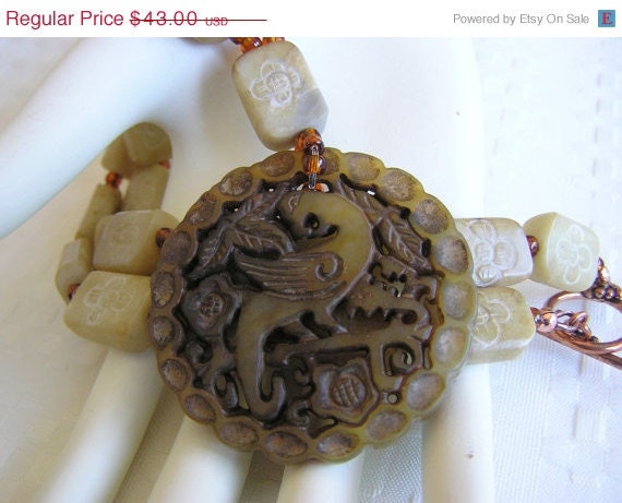 Birds of the Garden (Hand Carved Jade)