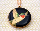 The Hummingbird Locket Necklace
