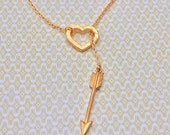 The Arrow and Heart Lariat