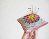 crochet pincushion... Karen - autumn colours - MADE TO ORDER