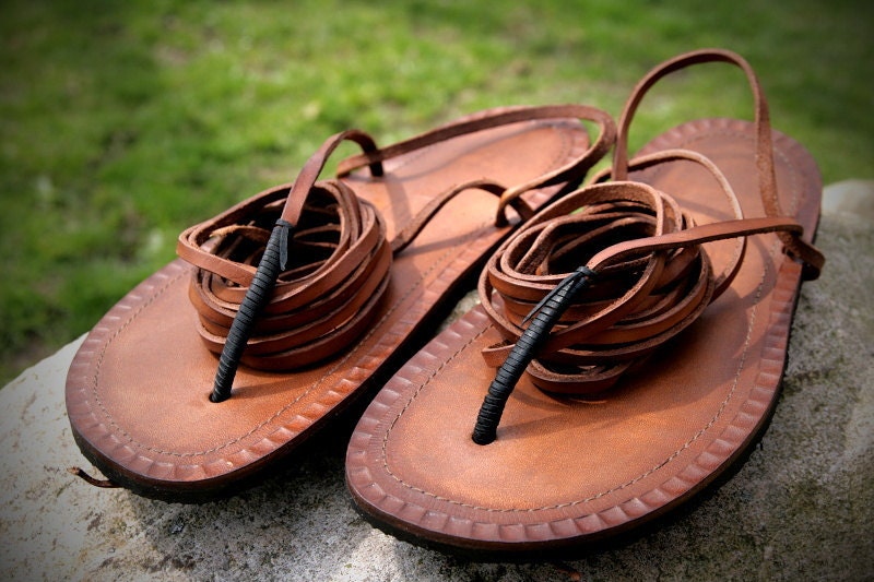 Leather Tarahumara Huarache sandals - Hippiestyle
