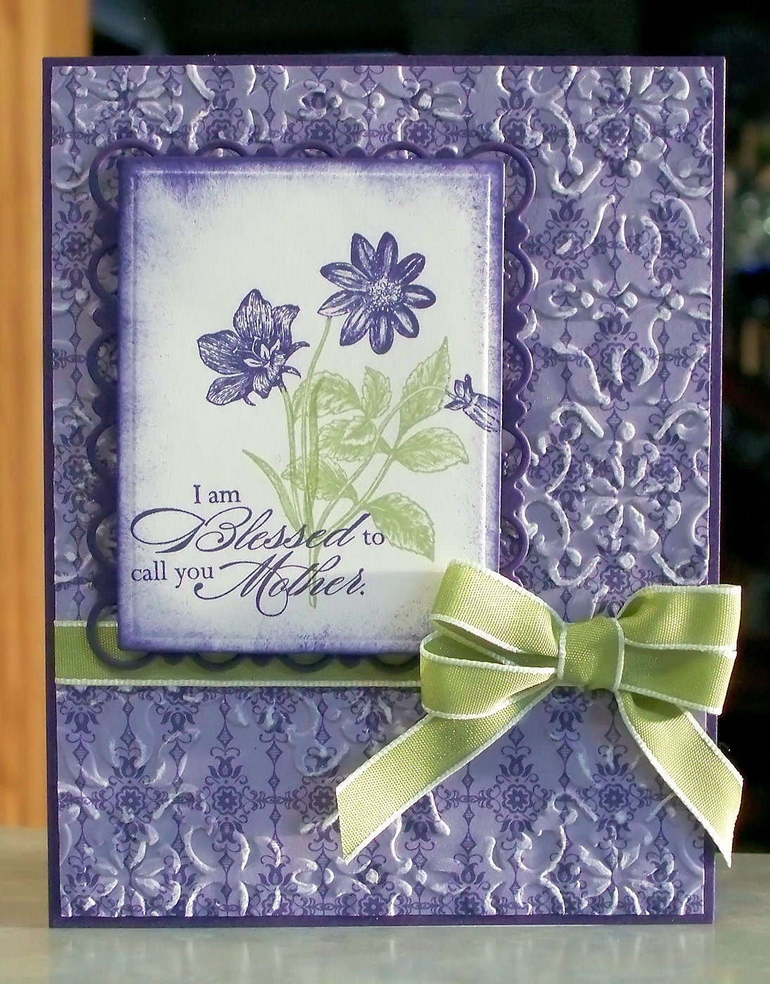 Mother Occasion Card in Concord Crush