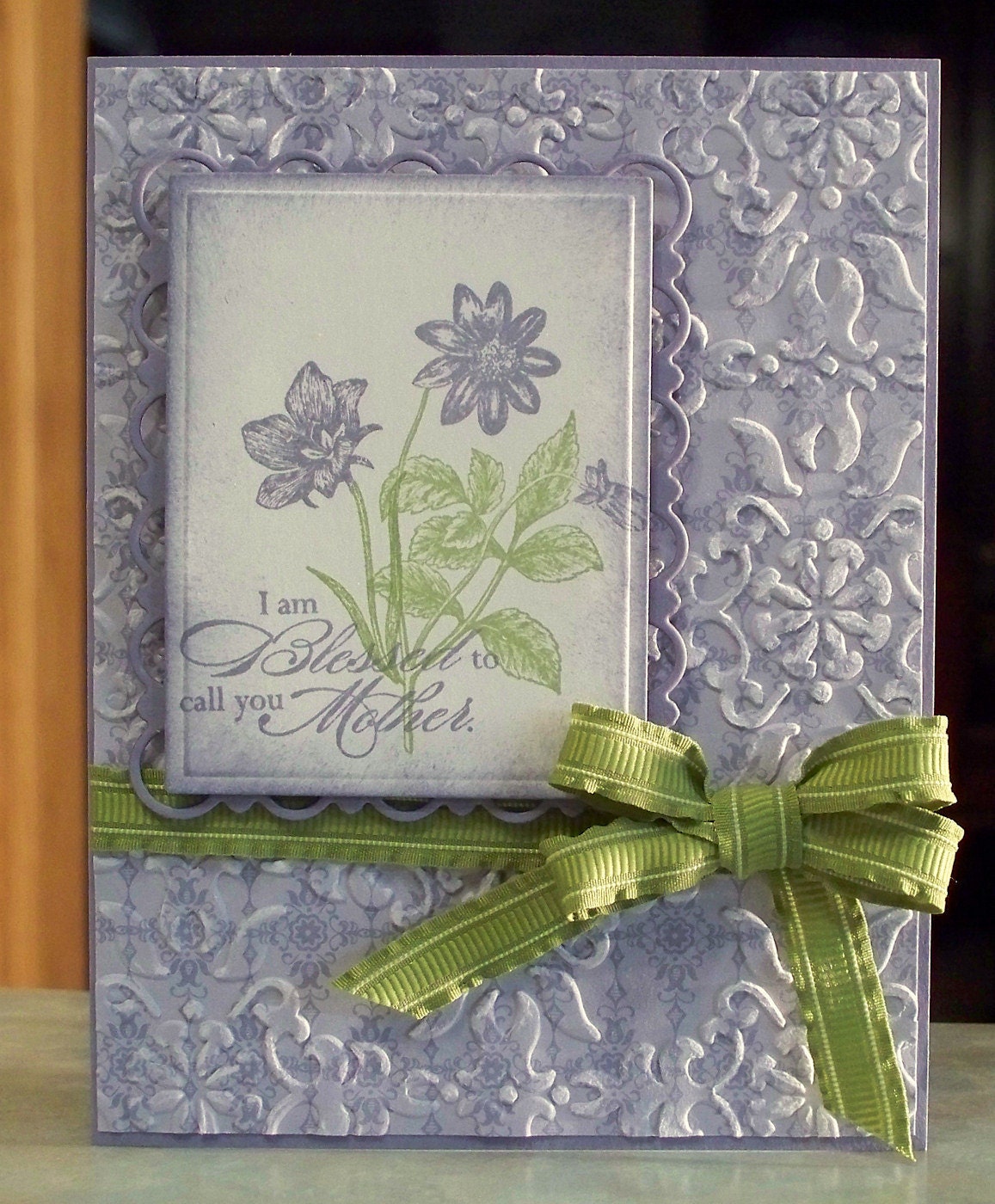 Mother Occasion Card in Wisteria Wonder