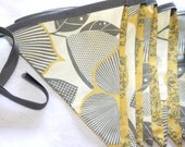 Large Fabric Bunting - Morning Light in Yellow and Gray Il_170x135