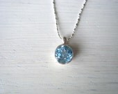 Hot and Sweet Blue Topaz  Necklace