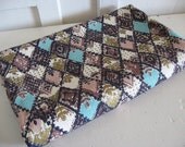 Vintage Bark Cloth - Fabric Yardage - Mid Century Modern - 1960's - 1-2/3 YD - Original Tag -