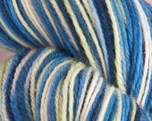 To the BEACH fingering weight  superwash MERINO yarn 100 gram skein