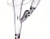 Passe 20x30 BIG sketch print