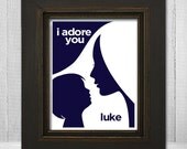 11x14 Custom Mother & Child Print Personalized Boy's Room Decor