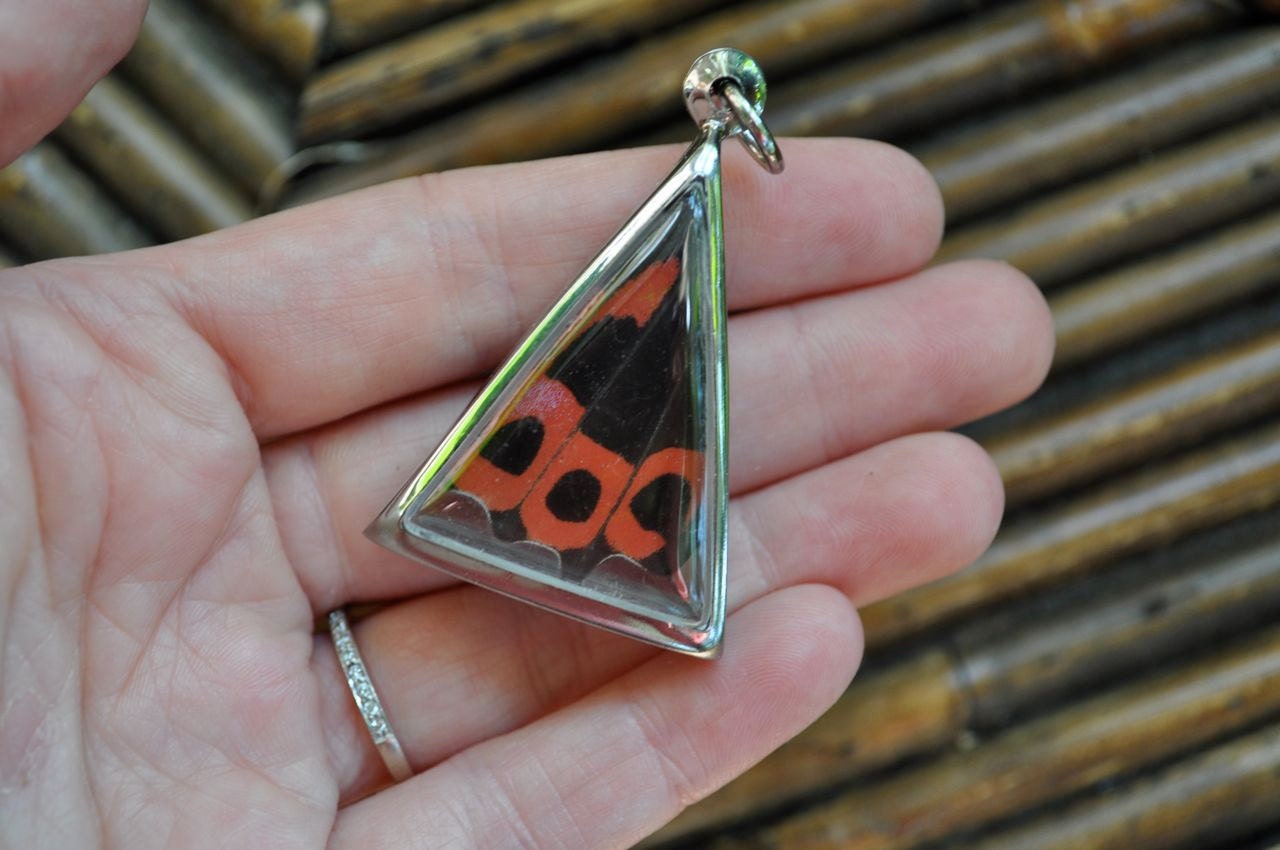 CLEARANCE Butterfly Wing Pendant